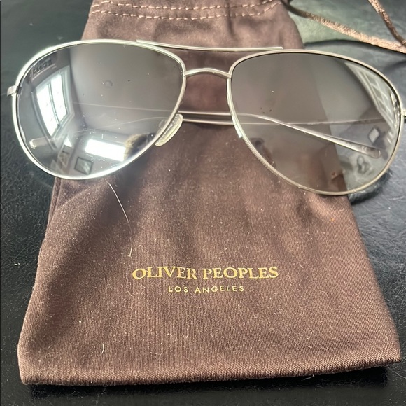 Oliver Peoples Tavener Titanium Sunglasses - Picture 8 of 9